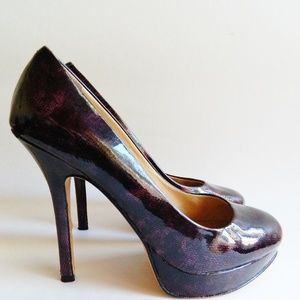Joan & David Patent Leather Pumps